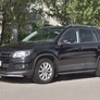 Защита переднего бампера d42 секции RUSSTAL Volkswagen Tiguan Sport & Style (2011-2016)