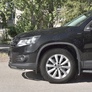 Защита переднего бампера d42 секции RUSSTAL Volkswagen Tiguan Sport & Style (2011-2016)