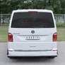 Защита заднего бампера d63 секция RUSSTAL Volkswagen Caravella Transporter T6 (длинная база) (2016-2020)