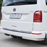 Защита заднего бампера уголки d42 секция RUSSTAL Volkswagen Caravella Transporter T6 (длинная база) (2016-2020)