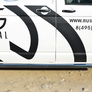 Пороги труба d63 вариант 2 (правый) RUSSTAL Volkswagen Multivan/ Caravelle (2010-2015)
