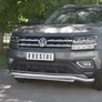 Защита переднего бампера d63 волна-d42 дуга RUSSTAL Volkswagen Teramont (2017-2023)