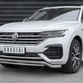 Защита переднего бампера d63 волна-d42 дуга RUSSTAL Volkswagen Touareg (not 2.0 TSI) (2018-2024)