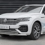 Защита переднего бампера d63 секции-d42 дуга RUSSTAL Volkswagen Touareg (not 2.0 TSI) (2018-2024)