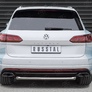 Защита заднего бампера d63 дуга RUSSTAL Volkswagen Touareg (2018-2024)