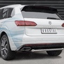Защита заднего бампера d63 дуга RUSSTAL Volkswagen Touareg (2018-2024)