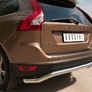 Защита заднего бампера d63 на RUSSTAL Volvo XC 60 (2008-2013)