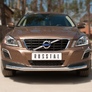 Защита переднего бампера d63 секции RUSSTAL Volvo XC 60 (2008-2013)