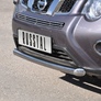 Защита переднего бампера d63 RUSSTAL Nissan X-Trail (2011-2014)