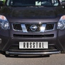 Защита переднего бампера d76 дуга RUSSTAL Nissan X-Trail (2011-2014)