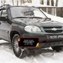 Зимняя заглушка решетки радиатора Chevrolet Niva Bertone (2009-2020)