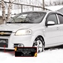 Зимняя защита радиатора Chevrolet Aveo седан (2007-2012)