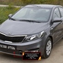 Зимняя защита радиатора Kia Rio седан (2015-2016)