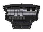 Защита картера и КПП (сталь) Шериф без кронштейнов для Skoda Octavia (2013-2024)