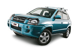 Дефлекторы боковых окон EGR Hyundai Tucson (2004-2008)