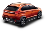 Пороги алюминиевые Premium Chery  Tiggo 2 (2017-2020)