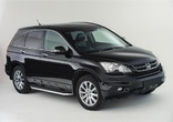 Пороги алюминиевые Premium Honda CR-V (2007-2012)