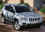 Пороги алюминиевые Premium Jeep Compass (2010-2015)