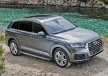 Пороги алюминиевые Premium Audi Q7 (2015-2020)