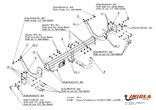 Фаркоп Imiola для Citroen C5 универсал (кроме 2.2 HDI / 3.0 HDI) (2008-2017)