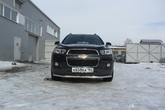 Защита переднего бампера d57 Chevrolet Captiva (2013-2020)