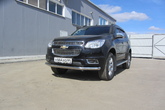 Защита переднего бампера d76 Chevrolet Trailblazer (2012-2020)