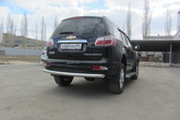 Защита заднего бампера d76 Chevrolet Trailblazer (2012-2020)