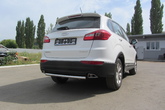 Защита заднего бампера d57 Chery Tiggo 5 (2014-2020)