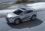 Пороги алюминиевые Bmw-Style Lexus NX (2014-2019)