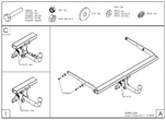 Фаркоп оцинкованный Galia для Ford Kuga (2008-2020)