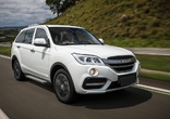 Пороги алюминиевые Silver new Lifan X60 (2016-2021)