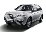 Пороги алюминиевые Black new Lifan X60 (2012-2016)