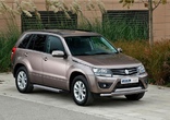 Пороги алюминиевые Silver new Suzuki  Grand Vitara (2005-2016)