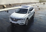 Пороги алюминиевые Black new Renault  Koleos (2017-2023)