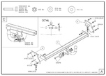 Фаркоп оцинкованный Galia для Hyundai i30 хетчбек (2010-2012)