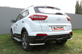 Уголки d57 Hyundai Creta 4WD (2016-2021)