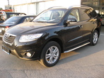 Защита порогов d57 с листом Hyundai Santa Fe (2010-2012)