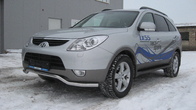 Защита переднего бампера d57 волна Hyundai ix55 (2009-2013)