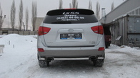 Защита заднего бампера d57 Hyundai ix55 (2009-2013)