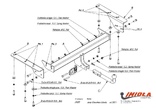 Фаркоп Imiola для Jeep Cherokee (2001-2007)