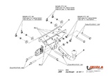 Фаркоп Imiola для Jeep Wrangler (2007-2020)