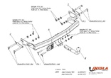 Фаркоп Imiola для Jeep Liberty (2006-2021)