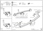 Фаркоп оцинкованный с быстросъемным шаром Galia для Kia Carens (2013-)