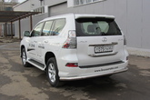 Защита заднего бампера d76 Lexus GX 460 (2013-2020)