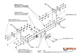 Фаркоп Imiola для Mercedes Sprinter шасси, сдвоенные колеса (1995-2006)