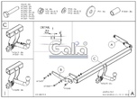 Фаркоп оцинкованный Galia для Mazda CX-7 (2006-2013)