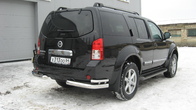 Уголки d76+d42 двойные Nissan Pathfinder (2011-2014)