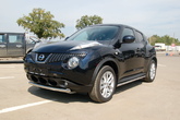 Защита переднего бампера d57 короткая Nissan Juke 2WD (2011-2020)