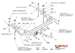 Фаркоп Imiola для Opel Zafira B (2005-2012)