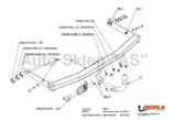 Фаркоп Imiola для Seat Altea Freetrack (2007-2015)